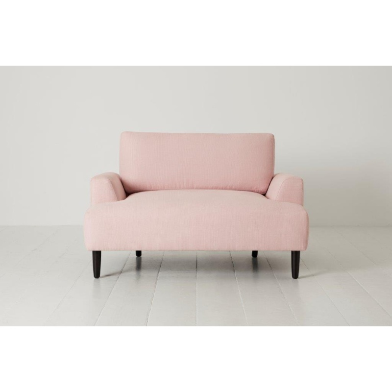Swyft Swyft Sofa in a Box Model 05 Linen Love Seat - Pumice