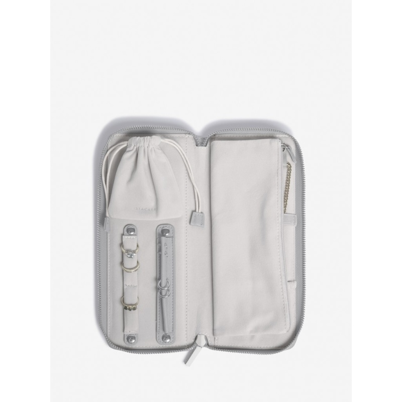 Stackers Grey Pebble Jewellery Roll