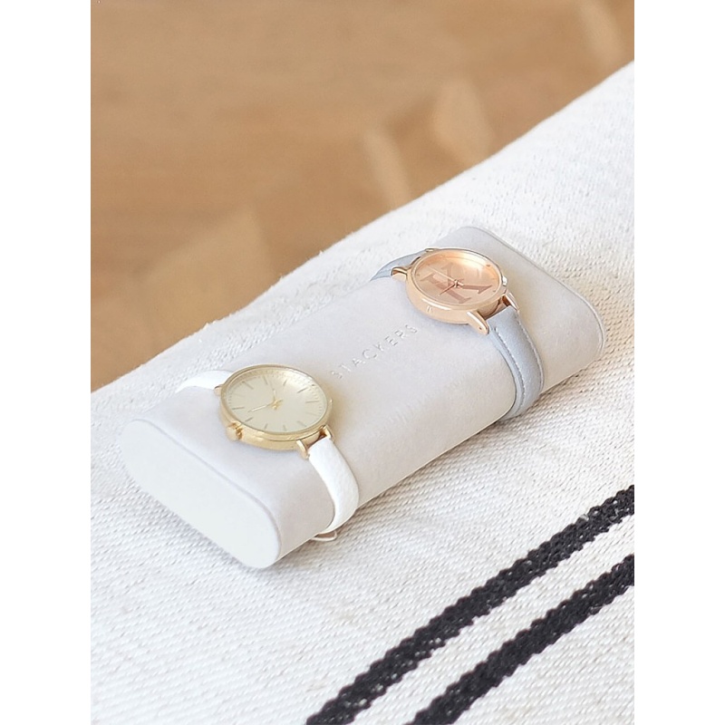 Stackers Grey Watch And Bracelet Pad - Soft