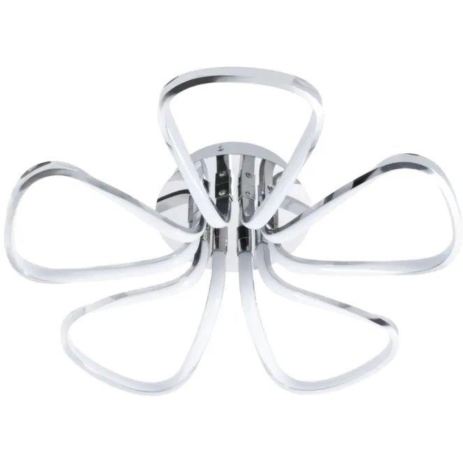 Bhs Light Alvar Petals Led Flush Ceiling - Chrome