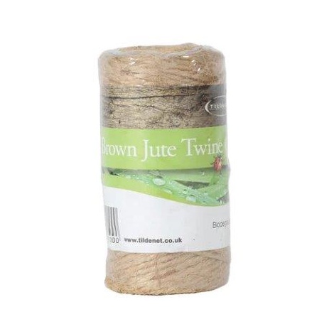 Tildenet Biodegradable Brown Jute Twine (260m/Spool)