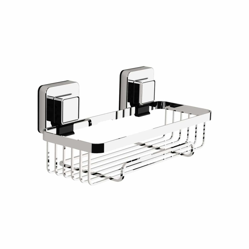 Showerdrape Red Pushloc Rectangular Basket