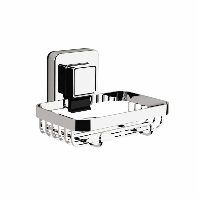 Showerdrape Red Pushloc Soap Basket