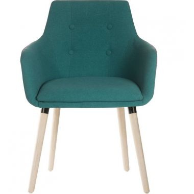 Monza Visitors Chair In Jade