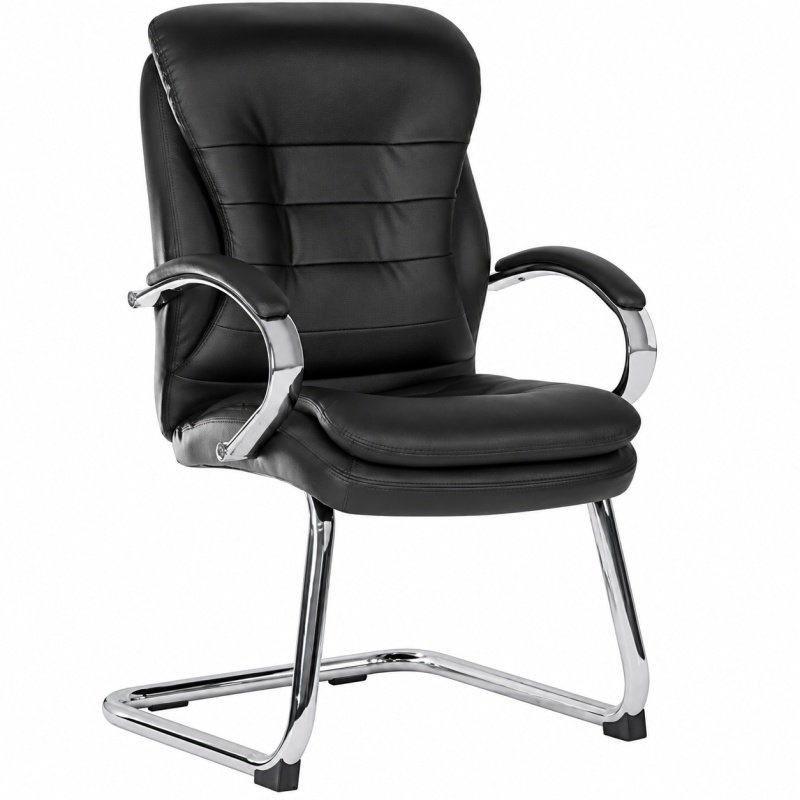 Teknik Silverstone Visitors Chair - Black