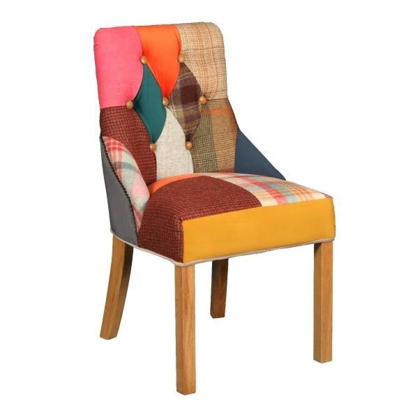 Jester Harlequin Patchwork Dining Chair