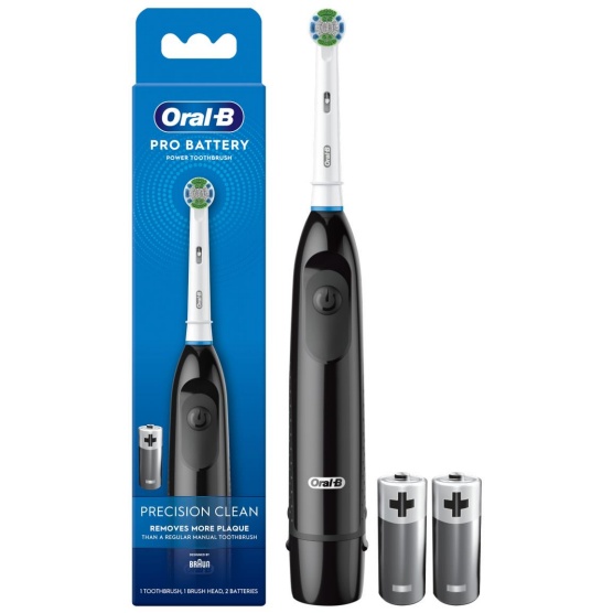 Oral B ORADB5BK Precision Clean Black DB5 Battery Toothbrush