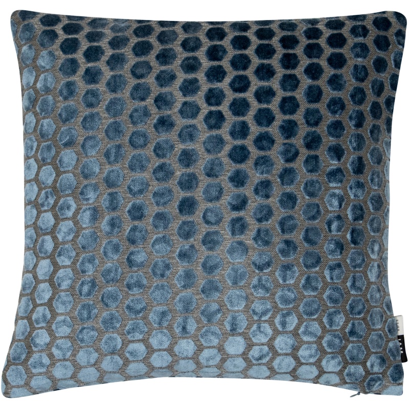 Malini Jorvik Blue Cushion 43cm x 43cm
