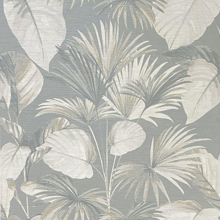 Arthouse Grey Palm Grove Wallpaper