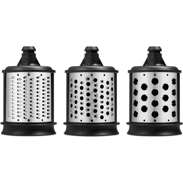 Kitchenaid Silver Artisan Three Additional Drum Shred, Grate & Slice - Image 3