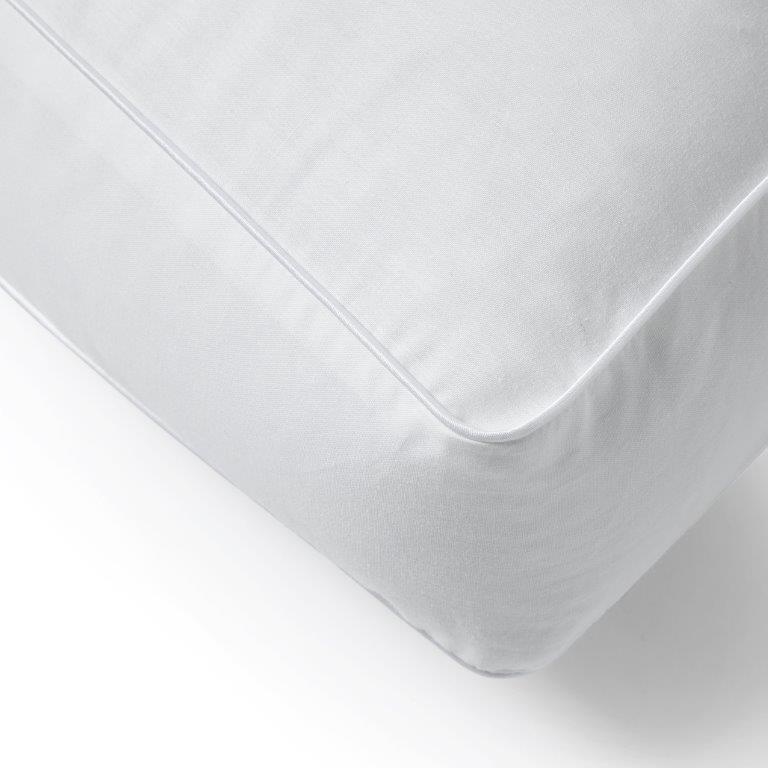 Fine Bedding Co Cotton Boxed Edge Neck Support Pillow
