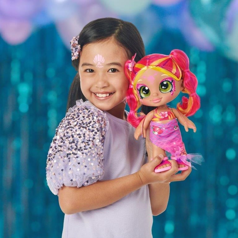 Kindi Kids Dress Up Magic Face Paint Reveal Doll Assortment Downtown