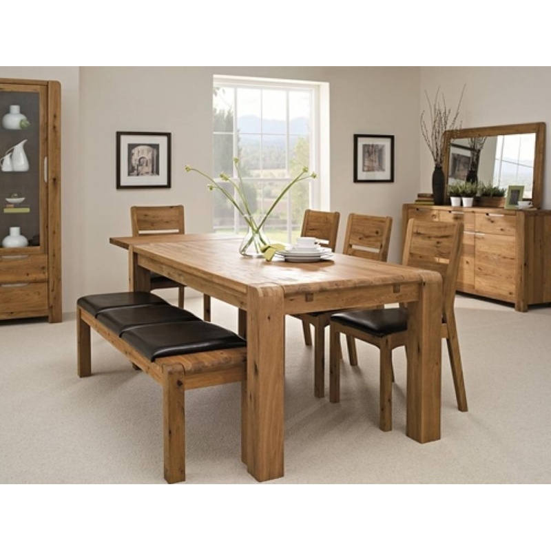 Imola Oak Large Dining Table