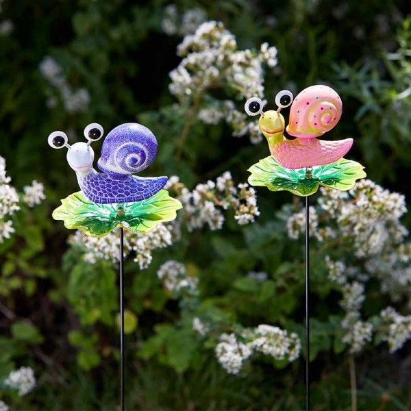 Smart Garden Snail Loony Stakes Assortment