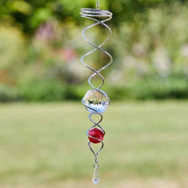 Smart Garden Red Spinning Double Helix