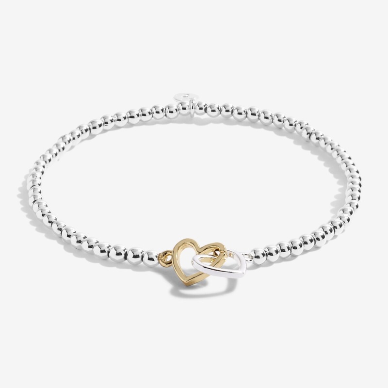 Joma Jewellery Silver A Little Better Together Bracelet