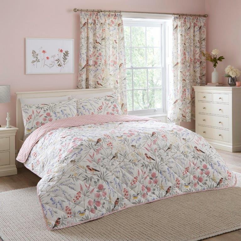 Dreams & Drapes Caraway Pink Bedspread