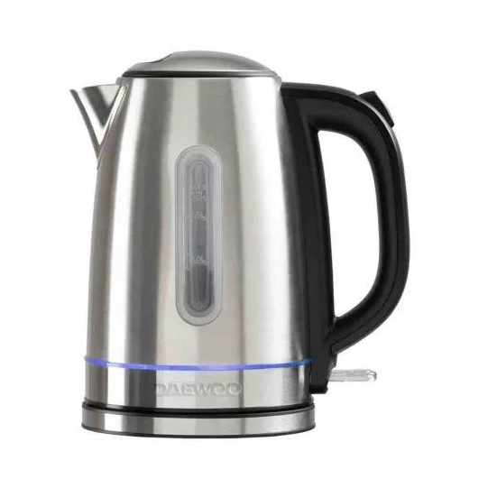 Daewoo SDA2544 3KW Rapid Boil 1.7L Kettle- Stainless Steel