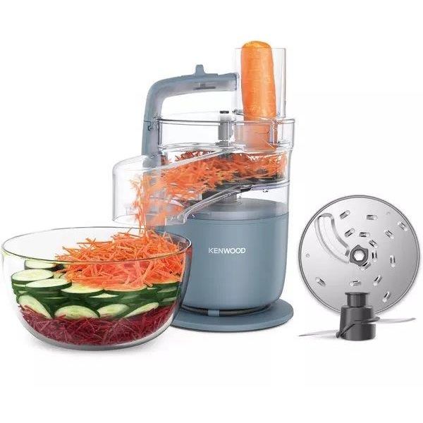Kenwood Grey Fdp22.130gy Multipro Go Compact 650W Food Processor