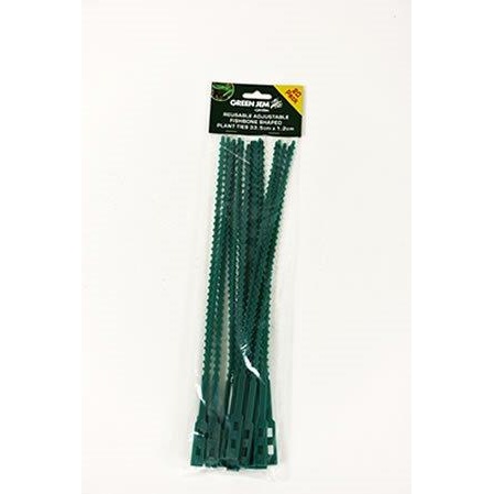Green Jem Pack Of 20 Plant Cable Ties