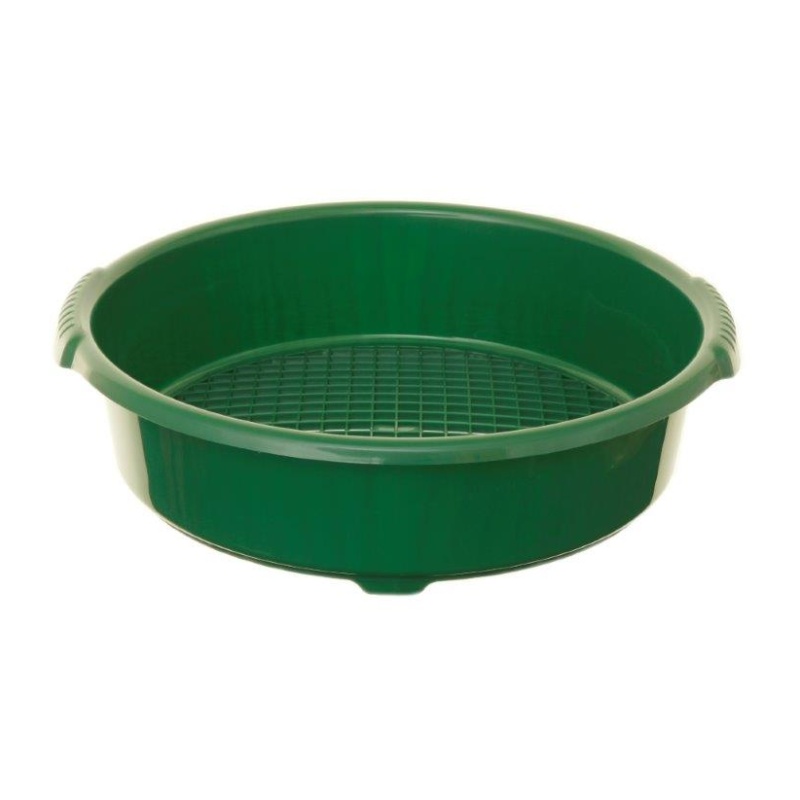 White Furze Garden Sieve Large Green