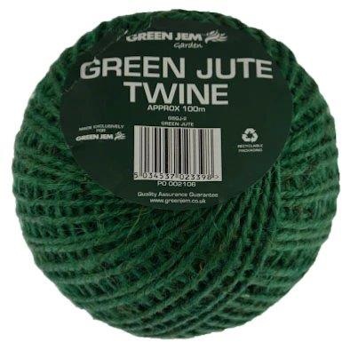 Green Jem Ball of Green Jute