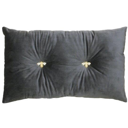 Riva Bumble Cushion 30x50cm - Charcoal