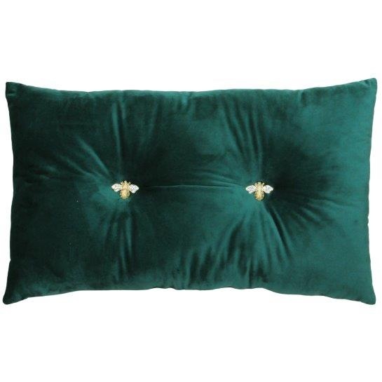 Riva Bumble Cushion 30x50cm - Emerald
