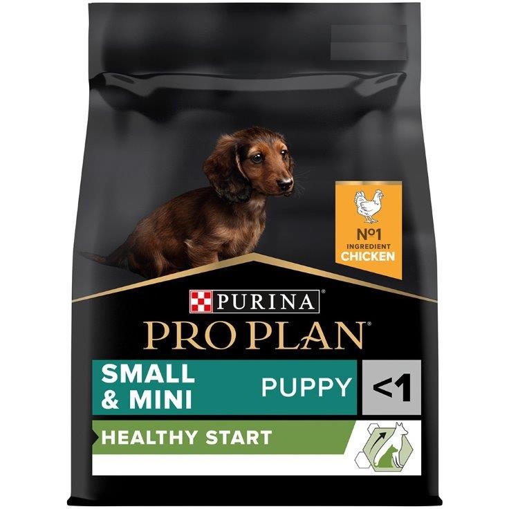 Pro Plan Small & Mini Puppy Healthy Start Chicken Dry Dog Food - 3kg