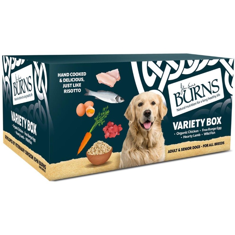 Burns Adult Variety Pack Wet Dog Food - 12 x 150g