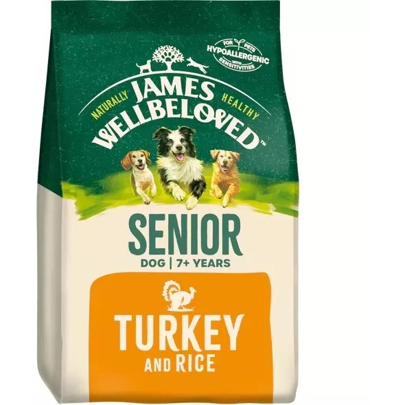 James Well Beloved James Wellbeloved Senior With Turkey & Rice Dry Dog Food - 2kg