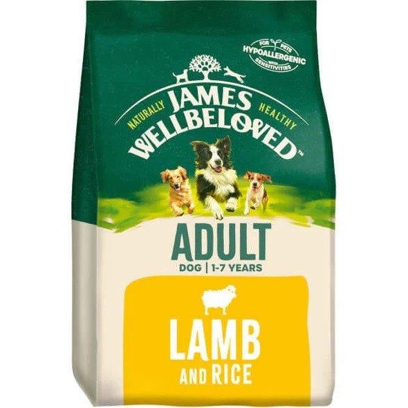 James Wellbeloved Adult With Lamb & Rice Dry Dog Food - 2kg