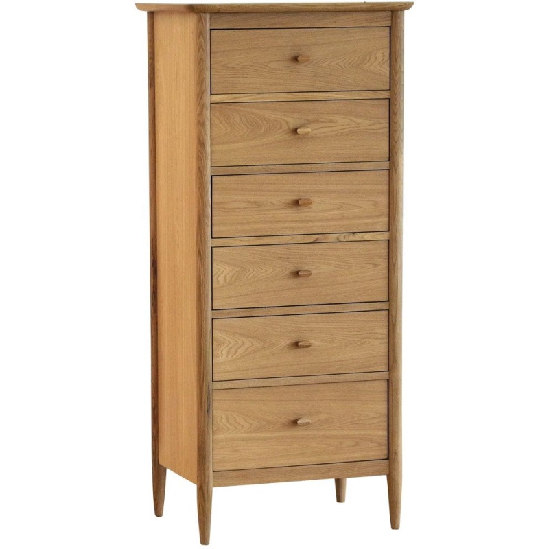 Ercol Teramo 6 Drawer Tall Chest