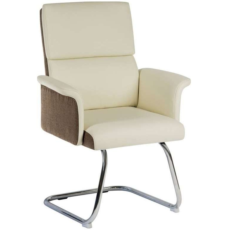 Teknik Mugello Visitor Office Chair - Cream