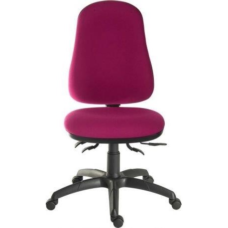 Monaco Ergonomic Operators Office Chair - Burguindy