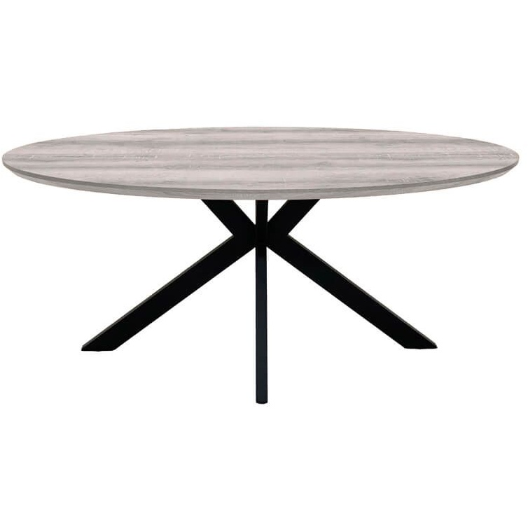 Phoenix Oval Table 1.8m - Grey