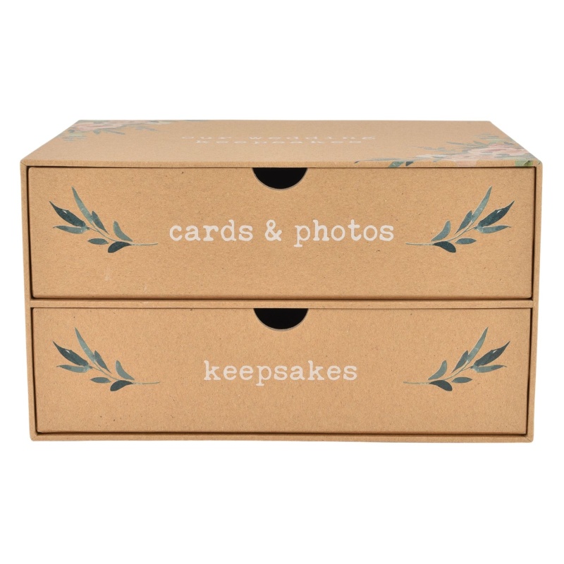 Love Story Keepsake Box with 2 Drawers
