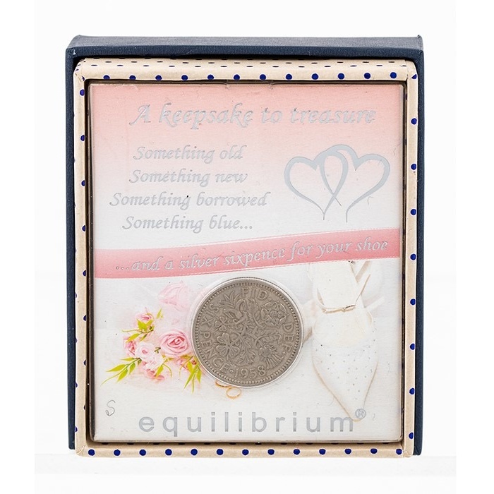 Equilibrium Lucky Sixpence Wedding Keepsake