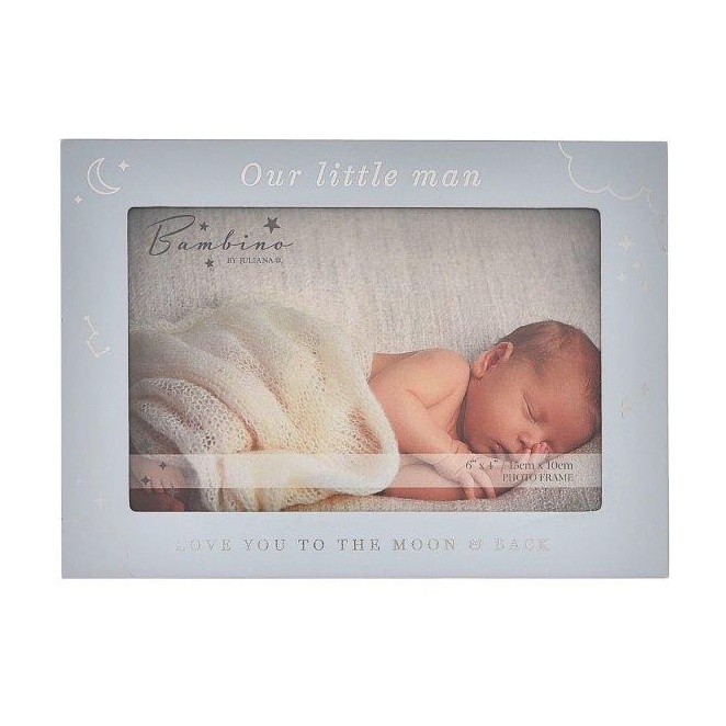 Bambino Wooden Frame Little Man 6x4