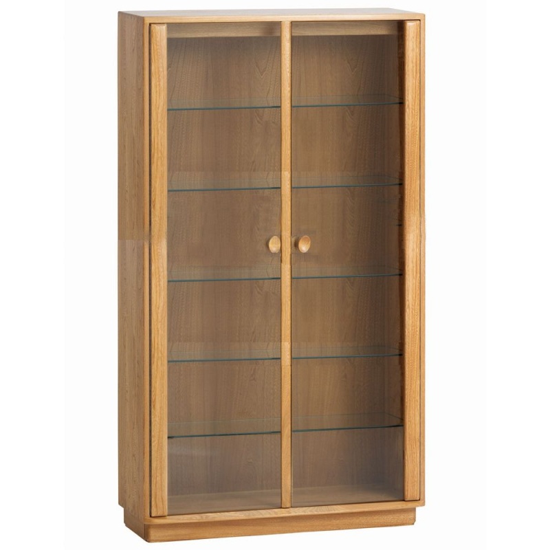 Ercol Windsor Medium Display Cabinet