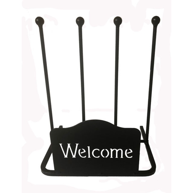 Poppy Forge 2 Pair Boot Rack - Welcome