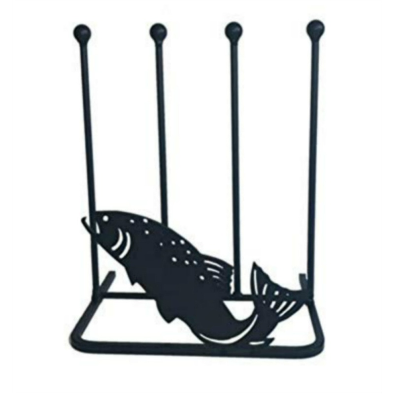 Poppy Forge 2 Pair Boot Rack - Fish