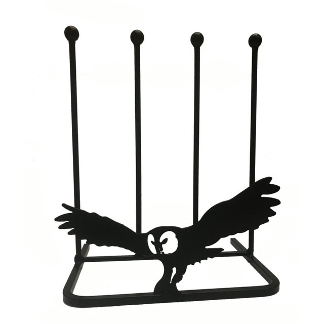 Poppy Forge 2 Pair Boot Rack - Owl