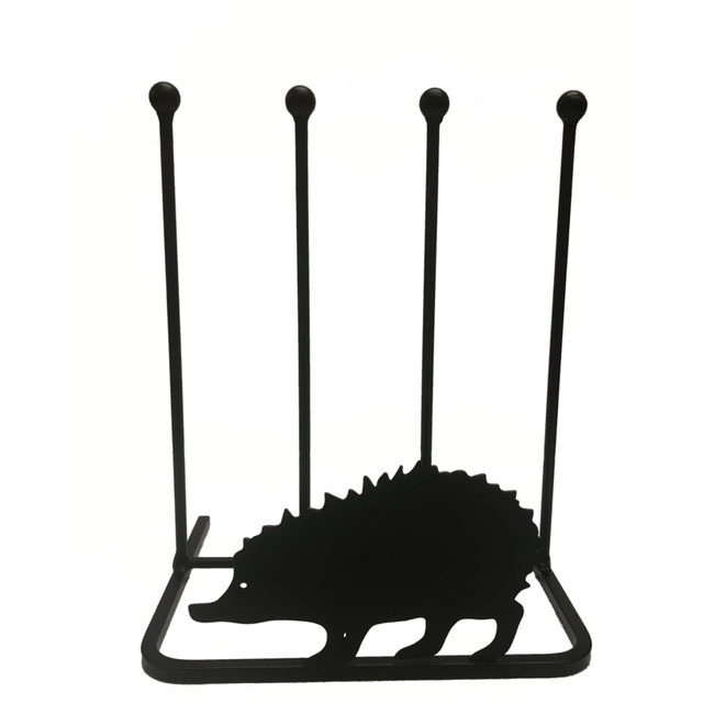 Poppy Forge 2 Pair Boot Rack - Hedgehog