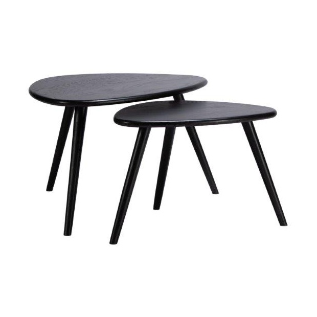 Bell & Stocchero Vigo Nest of Tables Black Downtown
