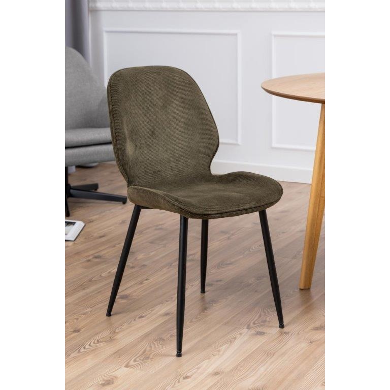 Actona Green Femke Dining Chair - Olive