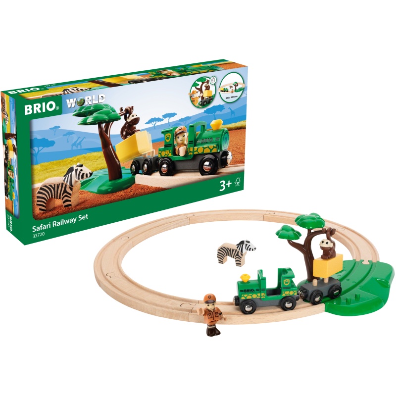 Brio World 33960 Safari Railway Set