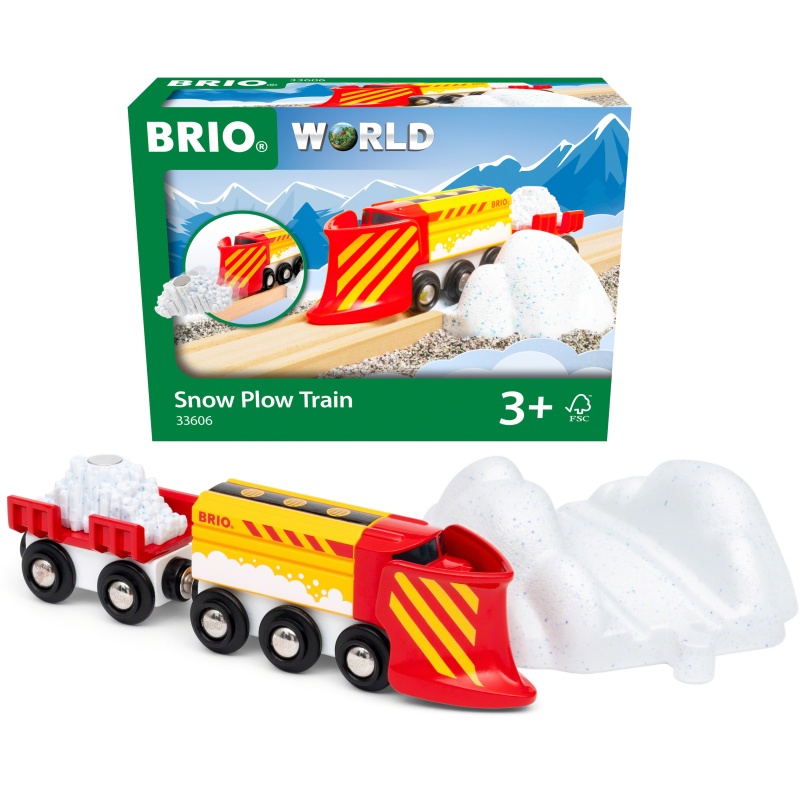 Brio World 33606 Snow Plow Train