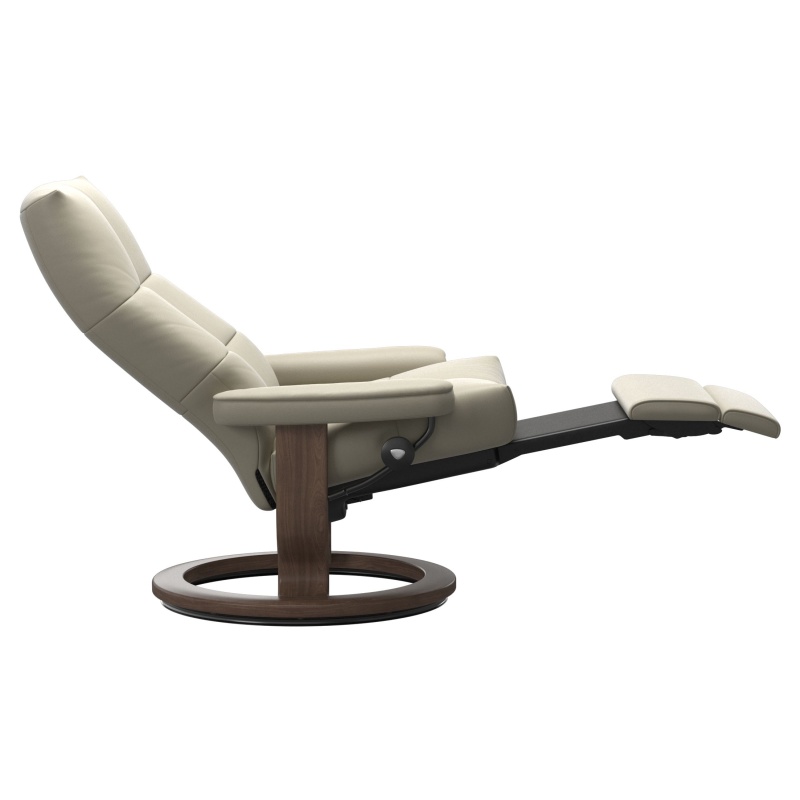 Stressless David Power Recliner Chair & Footstool