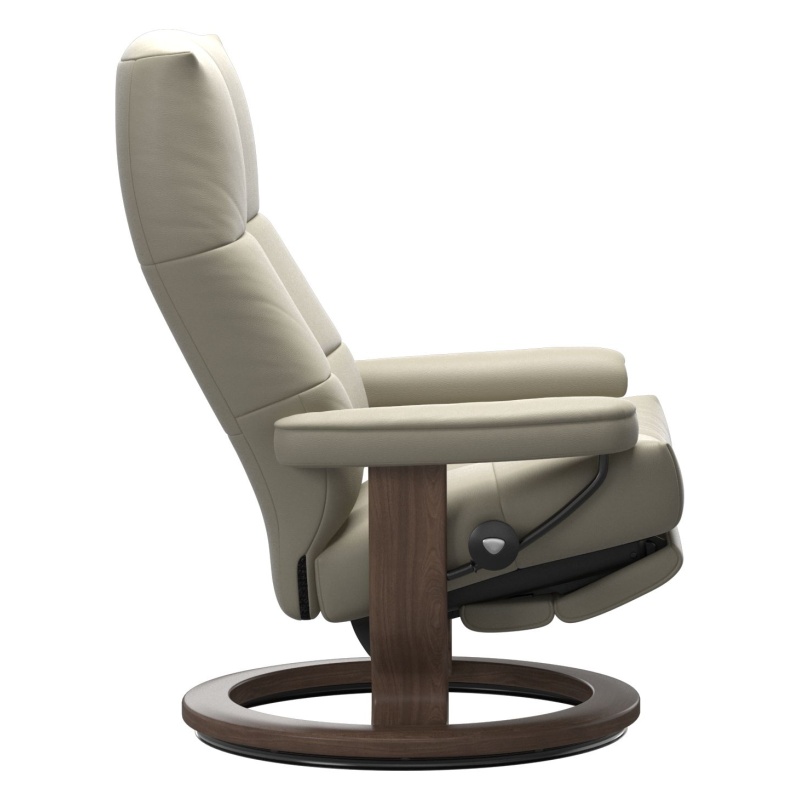 Stressless David Power Recliner Chair & Footstool